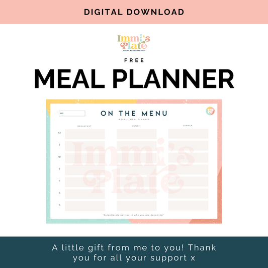 🎉 FREE Digital Meal Planner